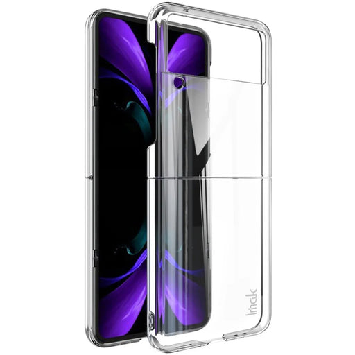 IMAK Air II Pro PC Phone Case for Samsung Galaxy Z Flip4 5G Crystal Clear Ultra Slim Anti-scratch Phone Cover  (Upper Cover + Lower Cover) - 1