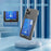 Super Transparent TPU+PC Phone Case for iPhone 14 Plus, Anti-scratch Card Slot Design Cell Phone Back Cover - 4
