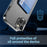 Super Transparent TPU+PC Phone Case for iPhone 14 Plus, Anti-scratch Card Slot Design Cell Phone Back Cover - 5