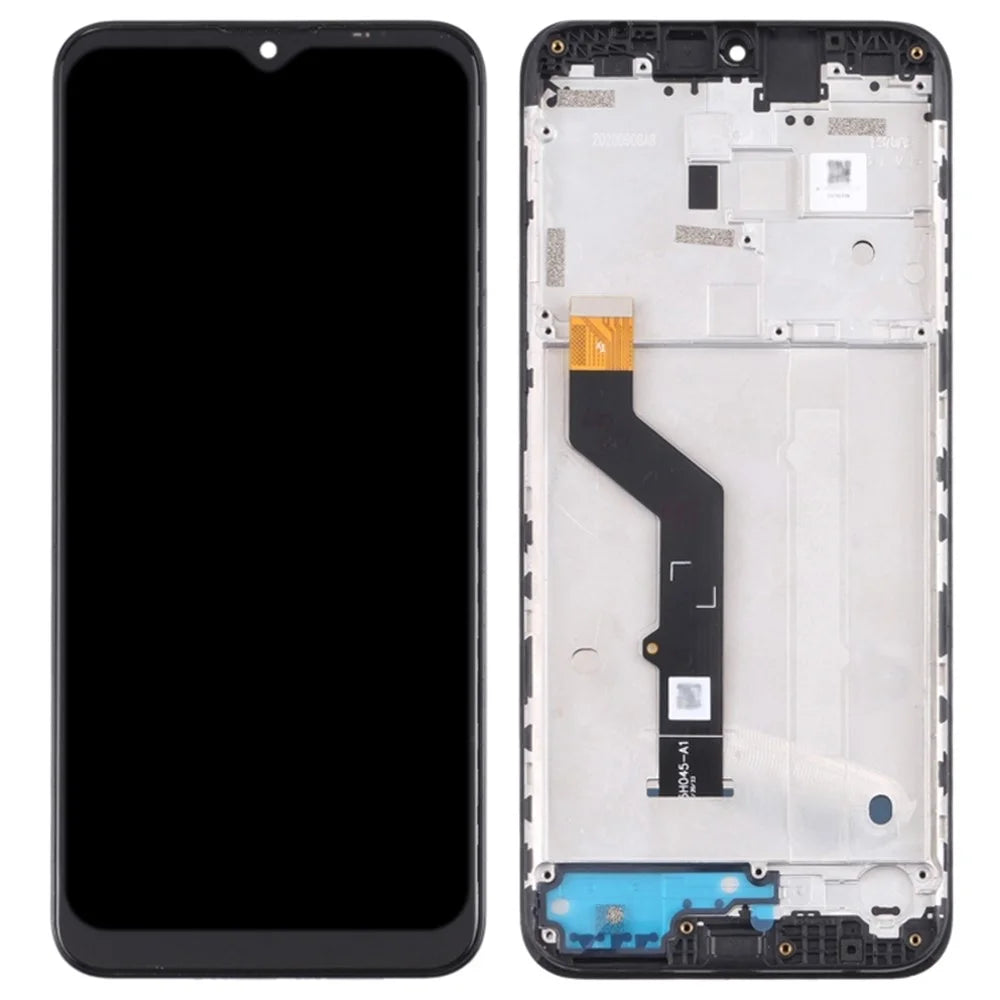 For Lenovo K12 Note Grade C LCD Screen and Digitizer Assembly + Frame Part (without Logo) - 1