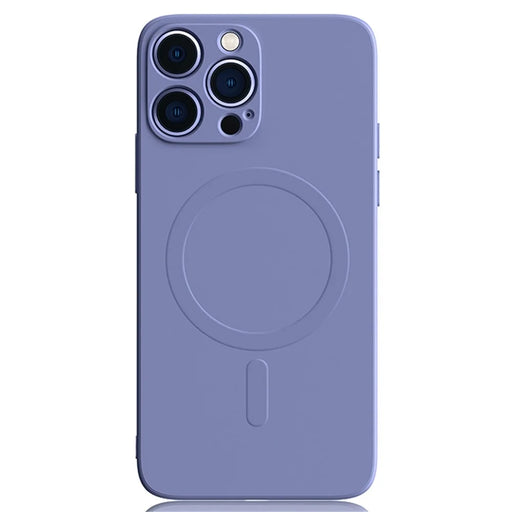 YOOBAO Magnetic Silicone Case for iPhone 13 Pro Max 6.7 inch Protective Phone Cover Shockproof Slim Case - Light Purple - 1