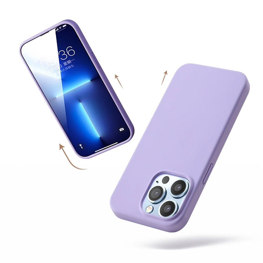 YOOBAO For iPhone 13 Pro Max 6.7 inch Soft Silicone Ultra Slim Phone Case Anti-scratch Protective Cover - Green - 5