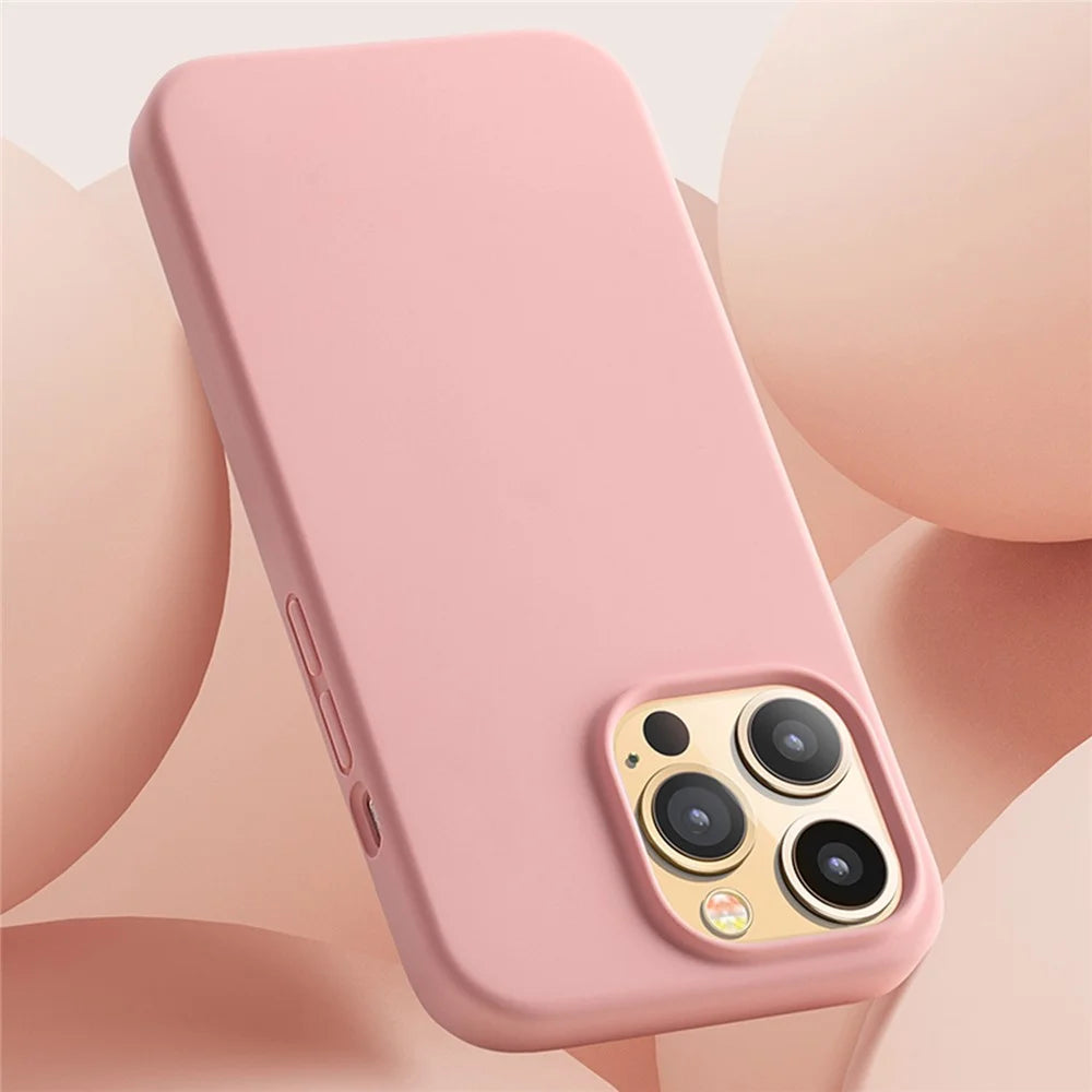 YOOBAO For iPhone 13 Pro 6.1 inch Soft Silicone Case Ultra Slim Smooth Touch Anti-drop Phone Cover - Green - 6