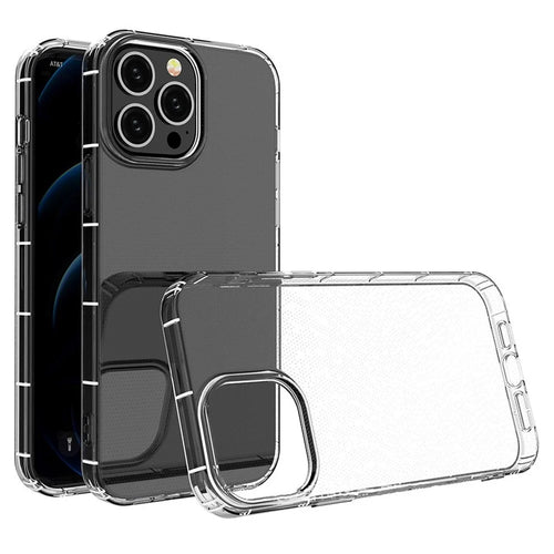 Crystal Clear Phone Case for iPhone 14 Pro 6.1 inch, Anti-drop Airbag Soft TPU Protective Cover - 1