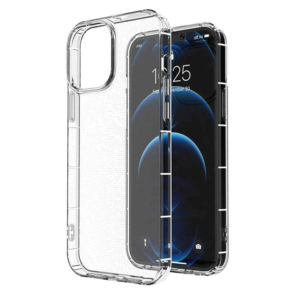 Crystal Clear Phone Case for iPhone 14 Pro 6.1 inch, Anti-drop Airbag Soft TPU Protective Cover - 2