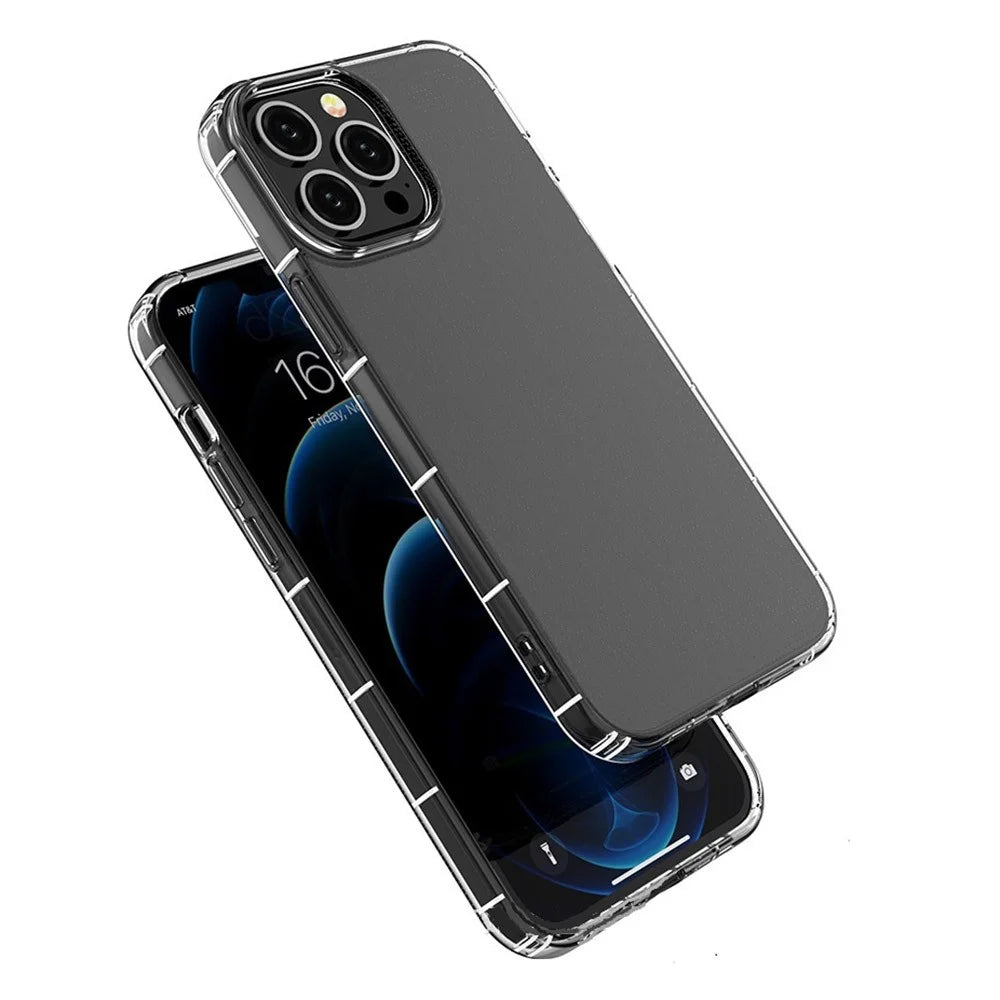 Crystal Clear Phone Case for iPhone 14 Pro 6.1 inch, Anti-drop Airbag Soft TPU Protective Cover - 4