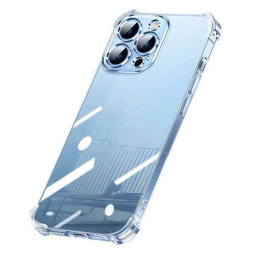YOOBAO for iPhone 13 Pro Max 6.7 inch Clear Anti-drop Back Cover Four Corners Airbag Protection Soft Silicone Phone Case - 1