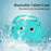 For Samsung Galaxy Tab A8 10.5 (2021) / (2022) EVA Protective Case Cartoon Octopus Anti-Drop Anti-Wear Cover Tablet Case with Shoulder Strap - Baby Blue - 6