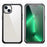 For iPhone 14 6.1 inch Shockproof Phone Case Hard PC + Soft TPU Hybrid Cover with Tempered Glass Screen Protector - 1