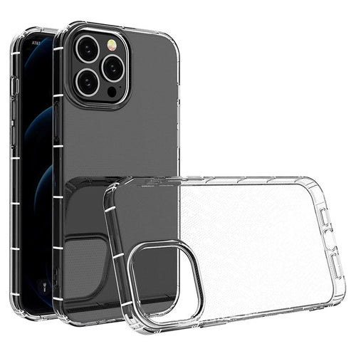 For iPhone 14 Plus High Transparency TPU Case Airbag Protection Clear Phone Cover - 1