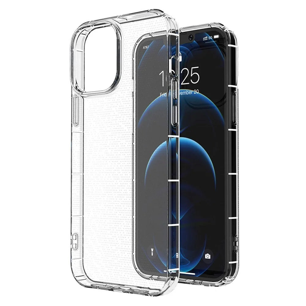For iPhone 14 Plus High Transparency TPU Case Airbag Protection Clear Phone Cover - 2