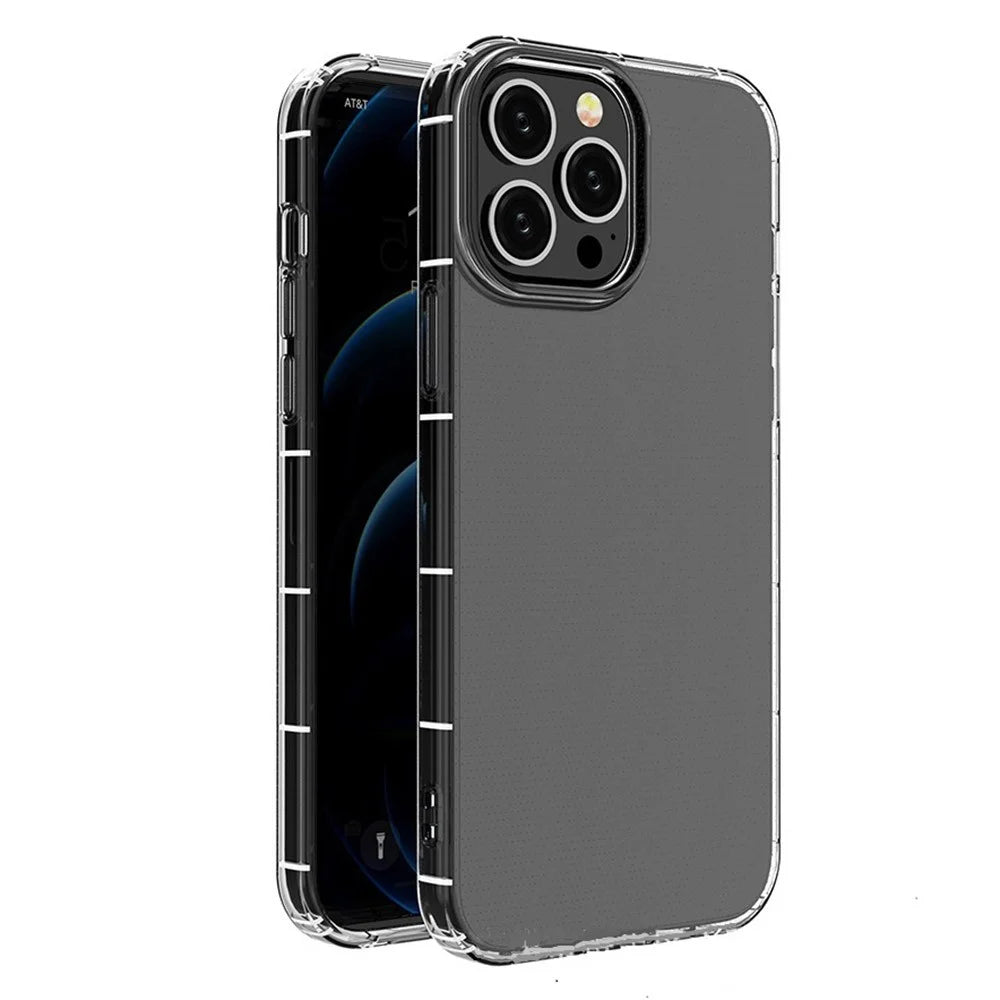 For iPhone 14 Plus High Transparency TPU Case Airbag Protection Clear Phone Cover - 3