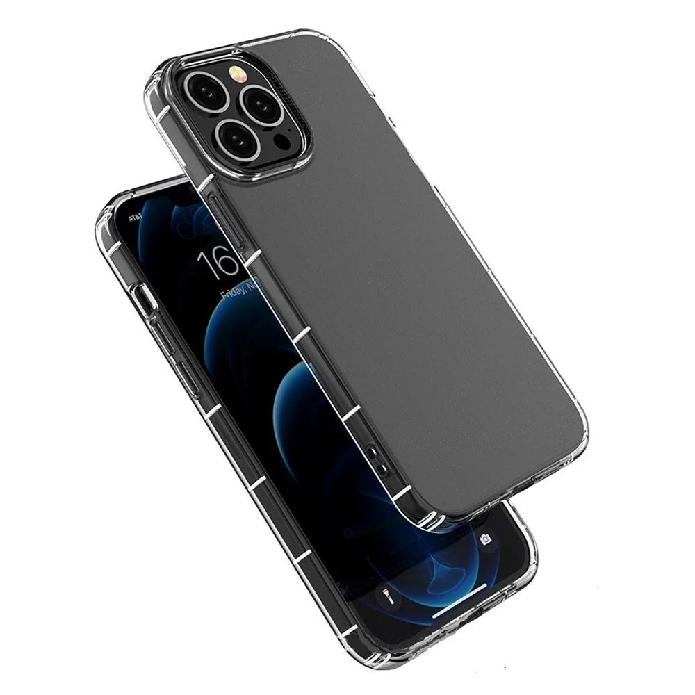For iPhone 14 Plus High Transparency TPU Case Airbag Protection Clear Phone Cover - 4