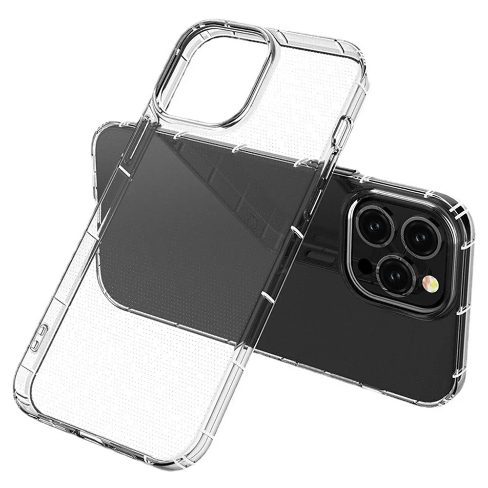 For iPhone 14 Plus High Transparency TPU Case Airbag Protection Clear Phone Cover - 5