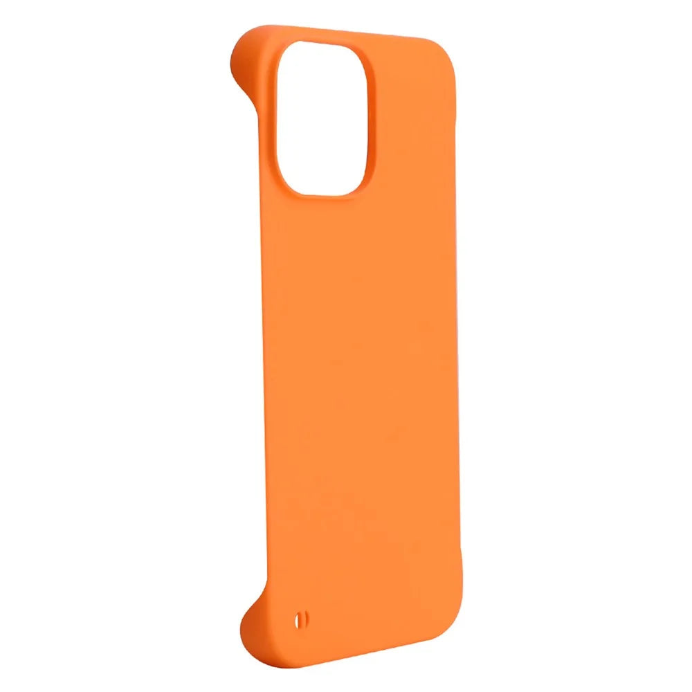 ENKAY HAT PRINCE for iPhone 14 Plus Hard PC Phone Case Rubberized Matte Phone Back Cover - Orange - 2