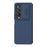 NILLKIN for Samsung Galaxy Z Fold4 5G Anti-scratch Back Cover Dual Layer Hybrid Hard PC Soft Silicone Phone Case with Slide Camera Lens Cover - Blue - 4