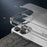 For iPhone 14 Plus Anti-Fall Phone Case PC+TPU Hybrid Matte Translucent Shell Shockproof Phone Cover - Transparent - 4