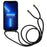 For iPhone 14 Pro 6.1 inch Integrated TPU Phone Case Anti-scratch Back Cover with Adjustable Lanyard - Black - 2