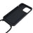 For iPhone 14 Pro 6.1 inch Integrated TPU Phone Case Anti-scratch Back Cover with Adjustable Lanyard - Black - 6