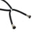 For iPhone 14 6.1 inch Integrated Soft TPU Case Drop-proof Protective Cover with Lanyard - Black - 7