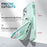 For iPhone 12 Pro Max 6.7 inch 3-in-1  PC + Silicone Phone Case Rotatable Ring Kickstand Anti-scratch Protective Phone Back Cover - Green - 3