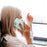 For iPhone 12 Pro Max 6.7 inch 3-in-1  PC + Silicone Phone Case Rotatable Ring Kickstand Anti-scratch Protective Phone Back Cover - Green - 7