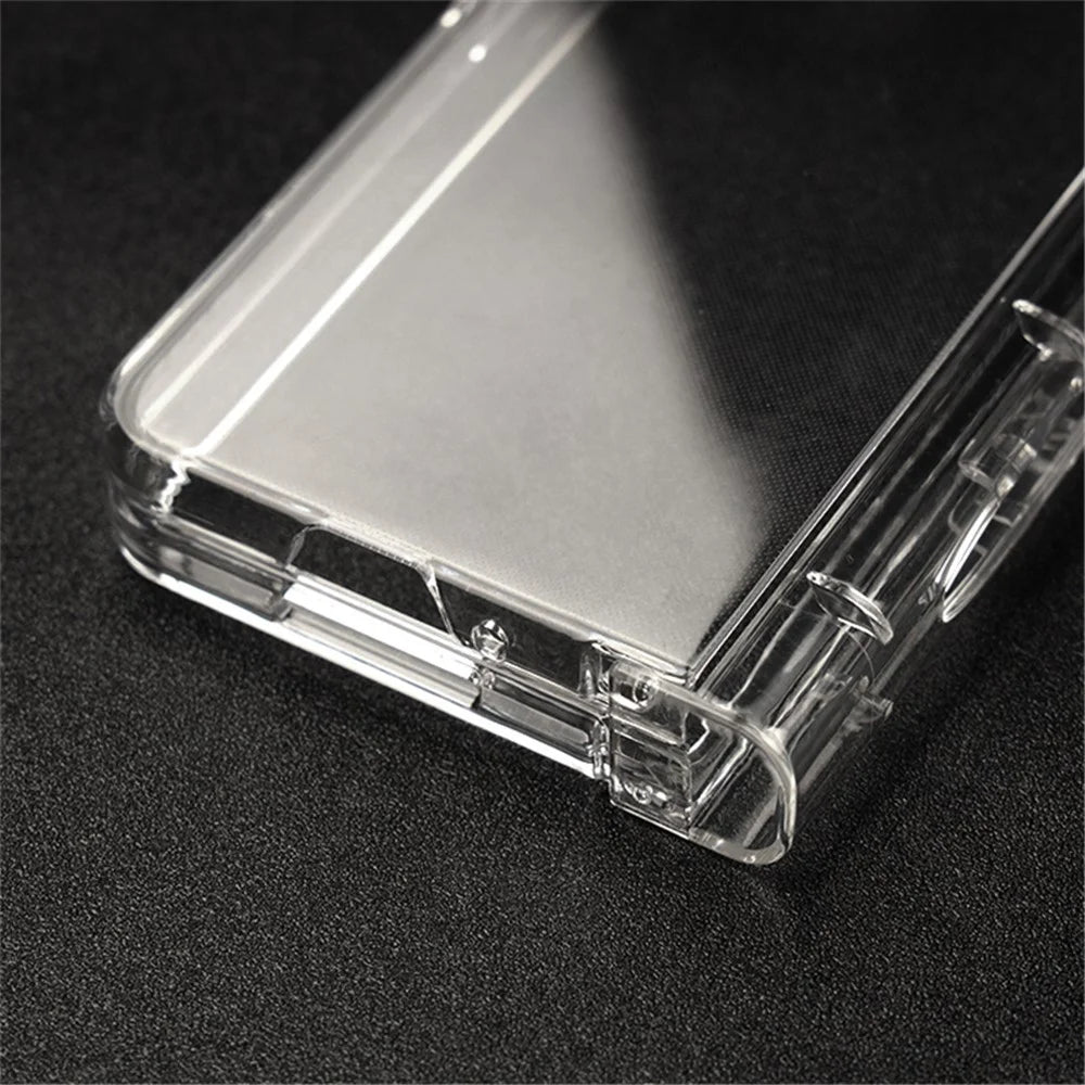 For Samsung Galaxy Z Fold4 5G Transparent Folding Phone Case Wear-resistant Anti-fall Cover with Pen Holder - 6