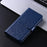 Dot Pattern Imprinted Phone Case for Nothing phone (1) 5G, Dustproof PU Leather Stand Wallet Cover - Sapphire - 5