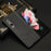 For Samsung Galaxy Z Fold4 5G Leather Coated PC Phone Case Shockproof Anti-wear Protective Cover - Black - 6