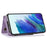 For Samsung Galaxy S21 4G / 5G Wallet Design Leather Coated TPU Phone Case Drop-proof Multiple Card Slots Feature Cover - Purple - 2