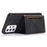 For Samsung Galaxy A52 4G / 5G / A52s 5G Wallet Kickstand Phone Case Leather Coated TPU Anti-drop Protective Shell - Black - 3