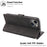 For iPhone 14 Plus PU Leather Full Protection Phone Wallet Case Flip Stand Protective Cover with Strap - Black - 4