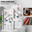 Phone Case For Samsung Galaxy S22+ 5G, Wallet Stand Style 3D Pattern Printing PU Leather + TPU Magnetic Shell with Strap - White Cat - 4