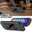 For iPhone 14 Pro Max 6.7 inch 2nd Generation Anti-scratch Phone Case Kickstand Sliding Camera Cover Phone Cover with Tempered Glass Screen Protector - Black - 2