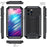 For iPhone 14 Pro Max 6.7 inch 2nd Generation Anti-scratch Phone Case Kickstand Sliding Camera Cover Phone Cover with Tempered Glass Screen Protector - Black - 7