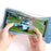 TPU Waterproof Bag for Under 7.2-inches Mobile Phone Beach Pool Phone Dry Bag with Floating Airbag - Grey Blue - 7