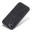 AZNS Protective Back Cover For iPhone 14 Plus, Scratch-resistant PU Leather Coated TPU Mobile Phone Case - Black - 3