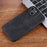 AZNS Protective Back Cover For iPhone 14 Plus, Scratch-resistant PU Leather Coated TPU Mobile Phone Case - Black - 4