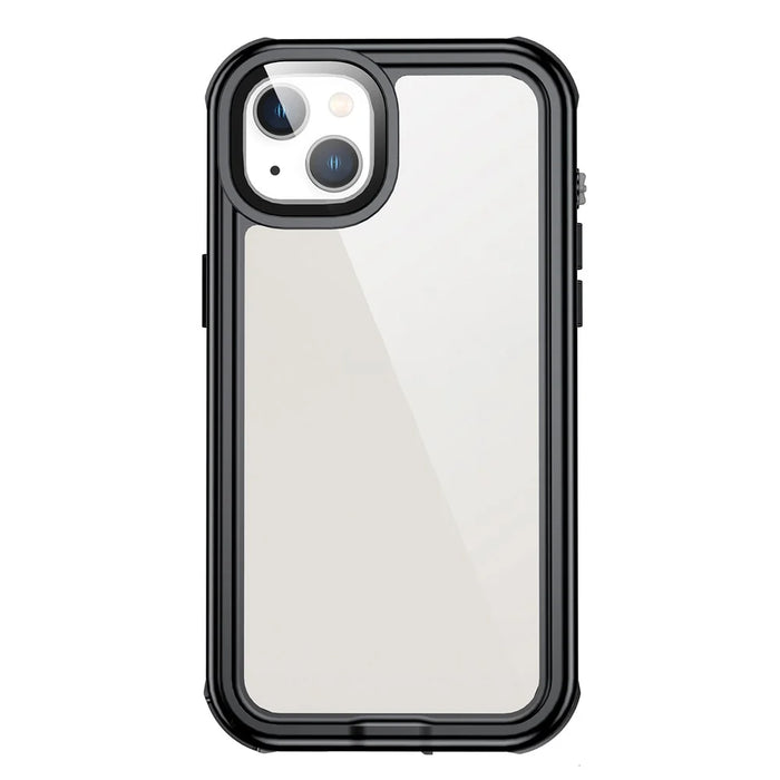 For iPhone 14 6.1 inch Transparent IP68 Waterproof Phone Case Drop-proof Full Protection Mobile Phone Cover - 7