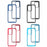 For Samsung Galaxy S20 Ultra Hard Acrylic + PC Clear Back Soft TPU Frame Case Anti-scratch Mobile Phone Cover - Black - 2