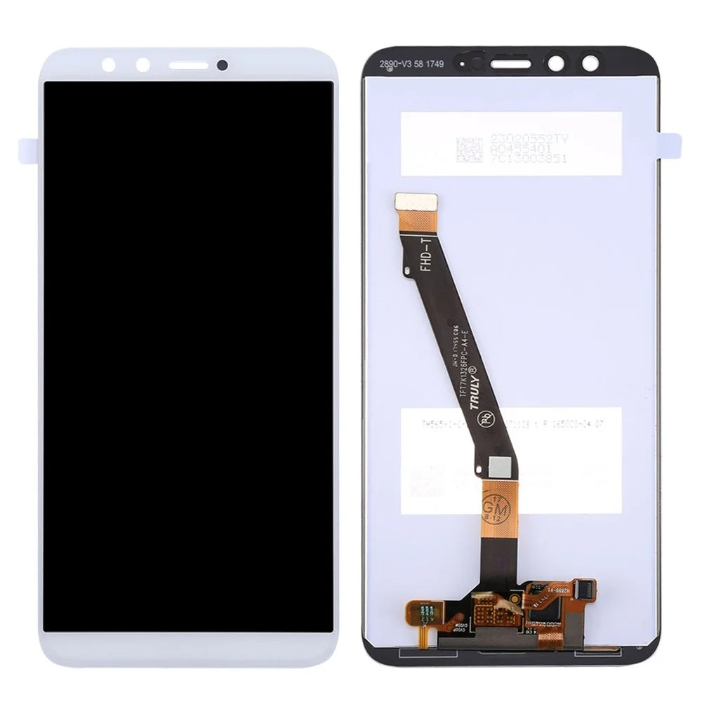 For Huawei Honor 9 Lite Grade C LCD Screen and Digitizer Assembly Replacement Part (without Logo) - White - 1
