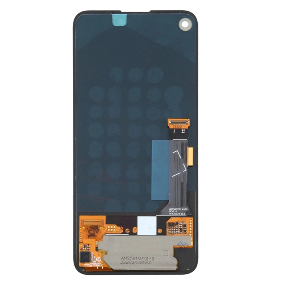 For Google Pixel 4a 4G 4G G025J, GA02099 Grade S OEM OLED Screen and Digitizer Assembly Replacement Part (Without Logo) - 4