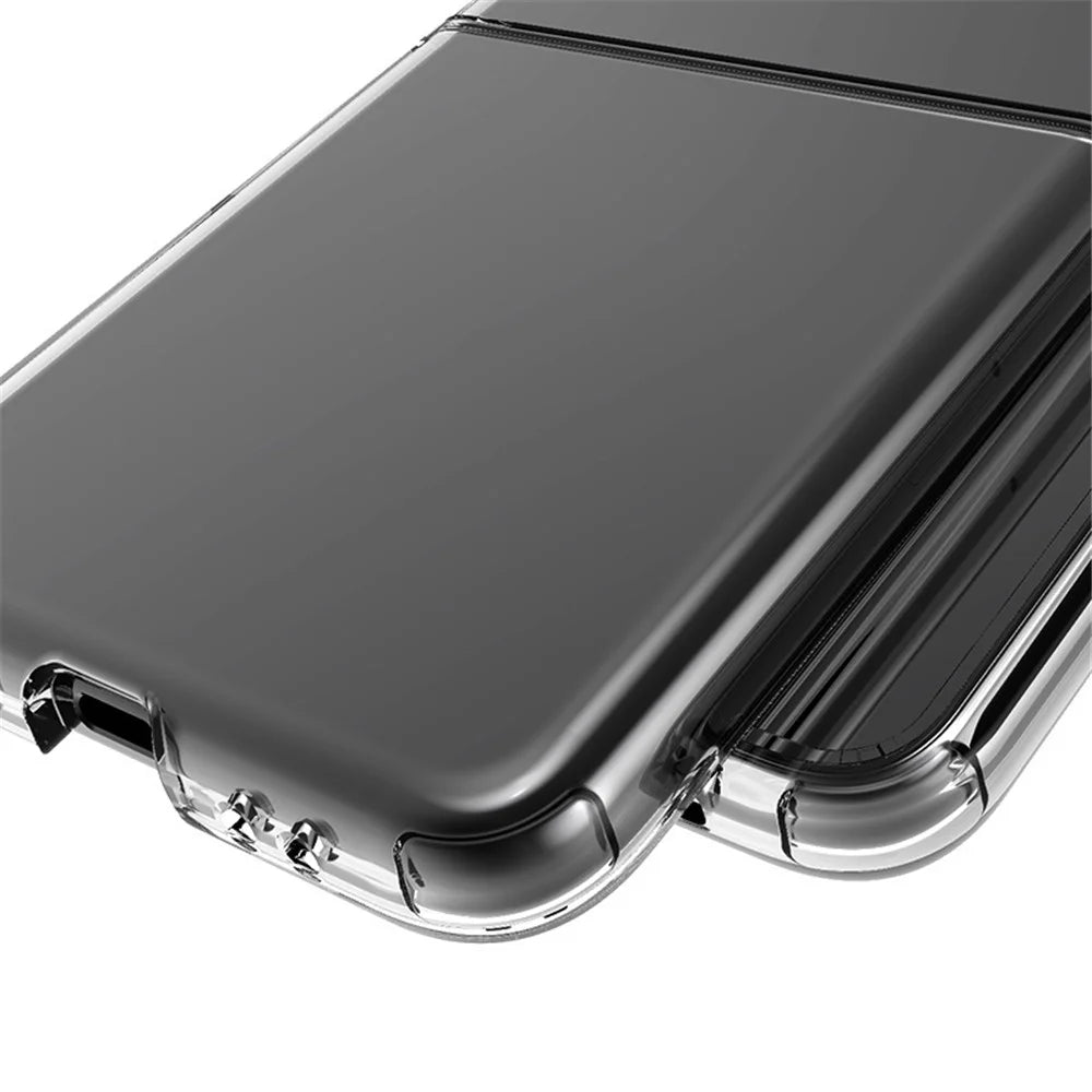 IMAK UX-6 Series for Samsung Galaxy Z Flip4 5G Shockproof Airbags TPU Case Clear Anti-drop Phone Protective Cover - 4