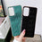 For Samsung Galaxy A53 5G Genuine Cow Leather Coating Case Shockproof TPU + PC Nano Electroplating Frame Protective Cover - Green - 5