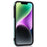 For iPhone 14 Plus Dustproof PU Leather+TPU Anti-scratch Phone Cover Kickstand Phone Case with Shoulder Strap - Green - 4