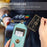 For iPhone 14 Plus Dustproof PU Leather+TPU Anti-scratch Phone Cover Kickstand Phone Case with Shoulder Strap - Green - 5