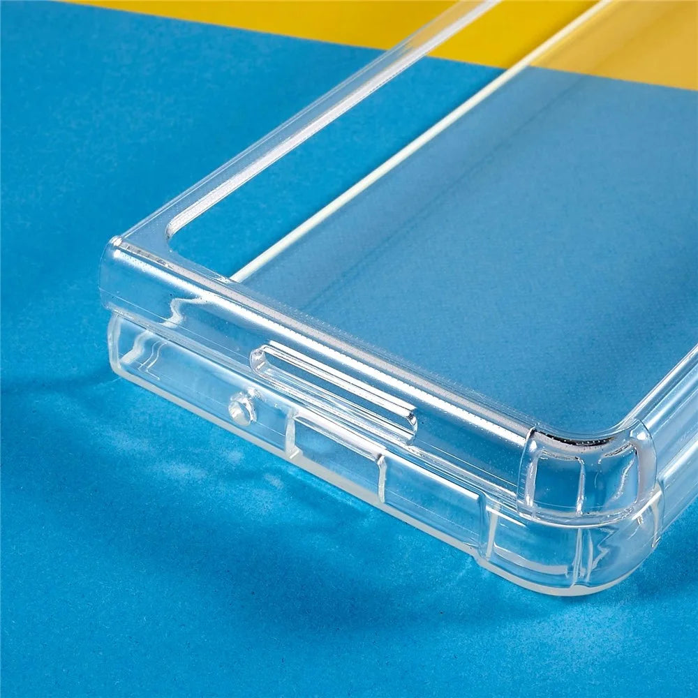 For Samsung Galaxy Z Fold4 5G Anti-Slip Crystal Clear Phone Case Reinforced Corners Drop Protection TPU Phone Cover - 5