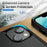 Shockproof Case for iPhone 14 6.1 inch, PC + TPU Phone Cover Anti-drop Back Protector Case - Black - 2