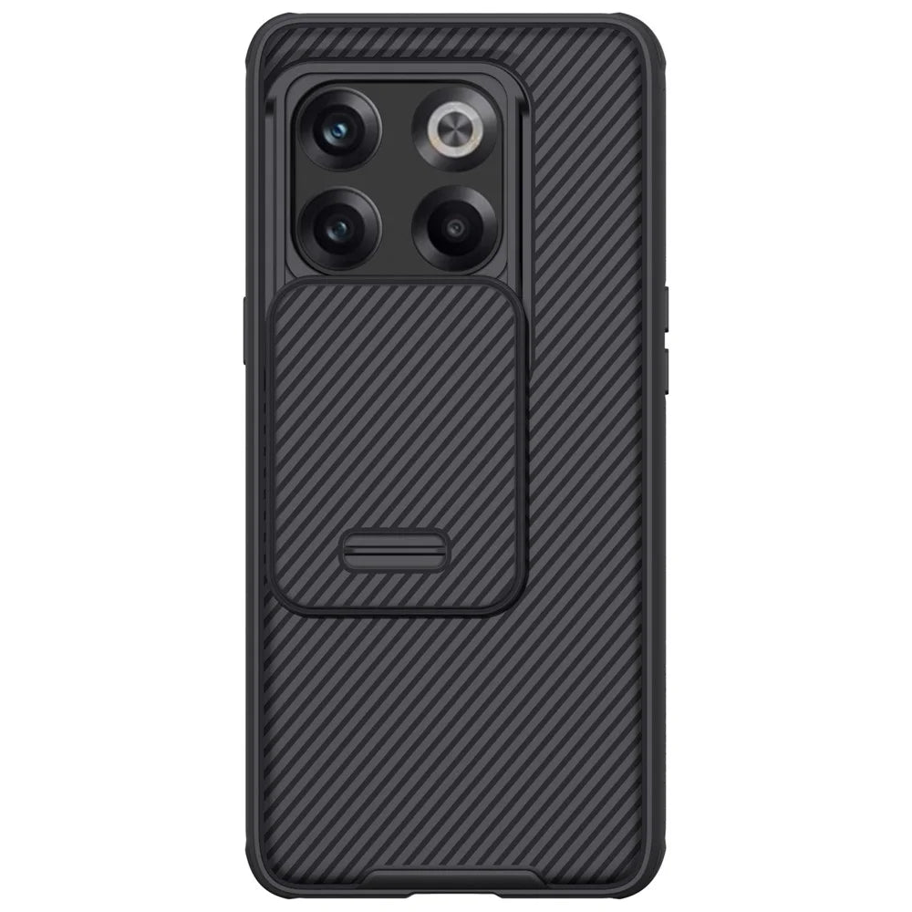 NILLKIN CamShield Pro Series for OnePlus Ace Pro 5G / 10T 5G TPU + PC Phone Case Slide Camera Lens Cover Phone Back Shell - Black - 1