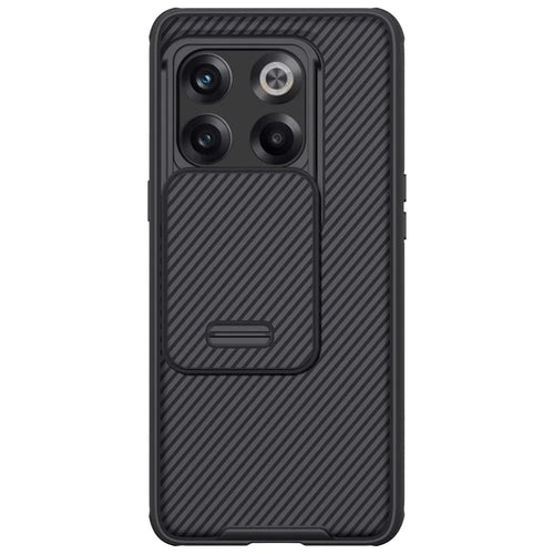 NILLKIN CamShield Pro Series for OnePlus Ace Pro 5G / 10T 5G TPU + PC Phone Case Slide Camera Lens Cover Phone Back Shell - Black - 1